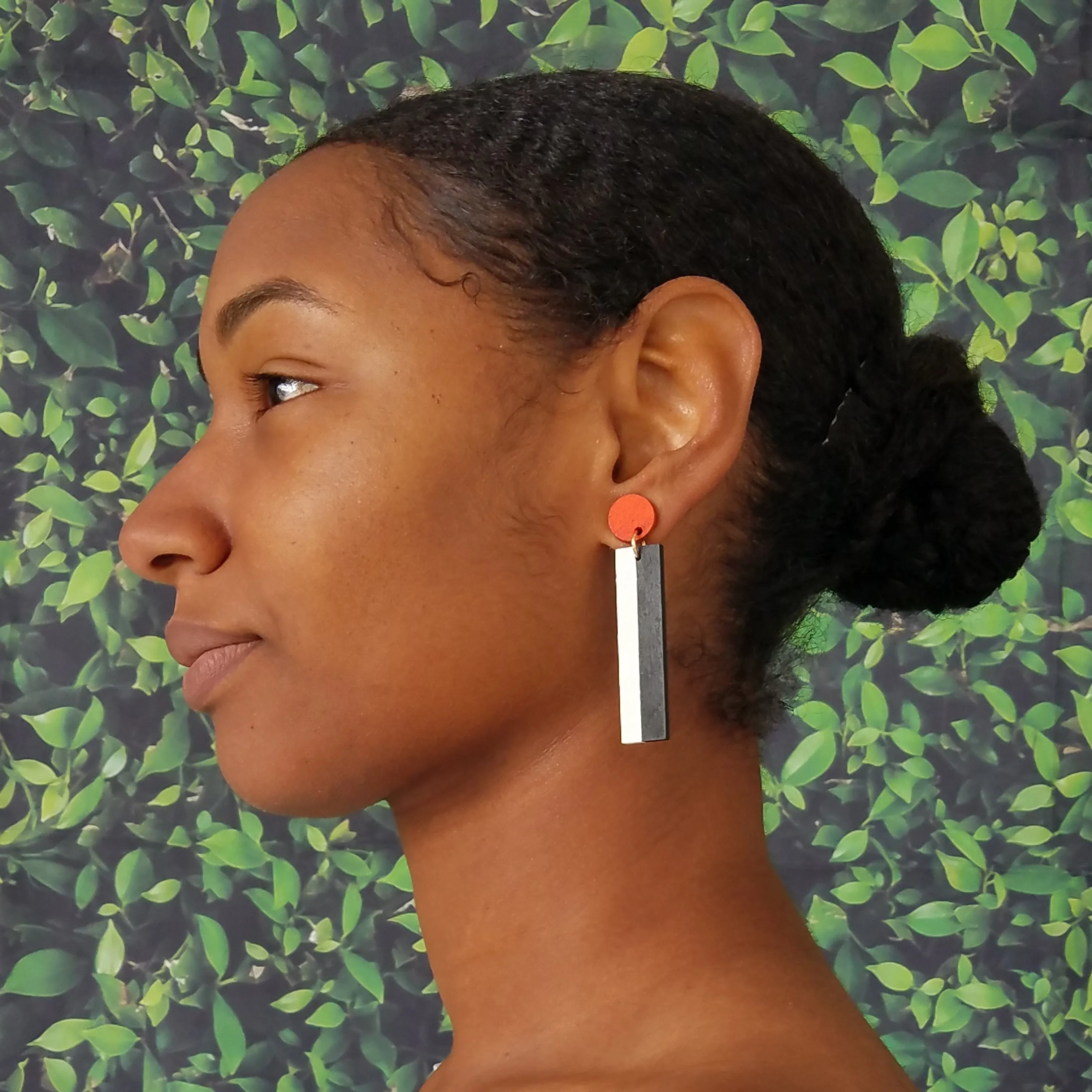 EXCLAMATION EARRINGS | PAPAYA