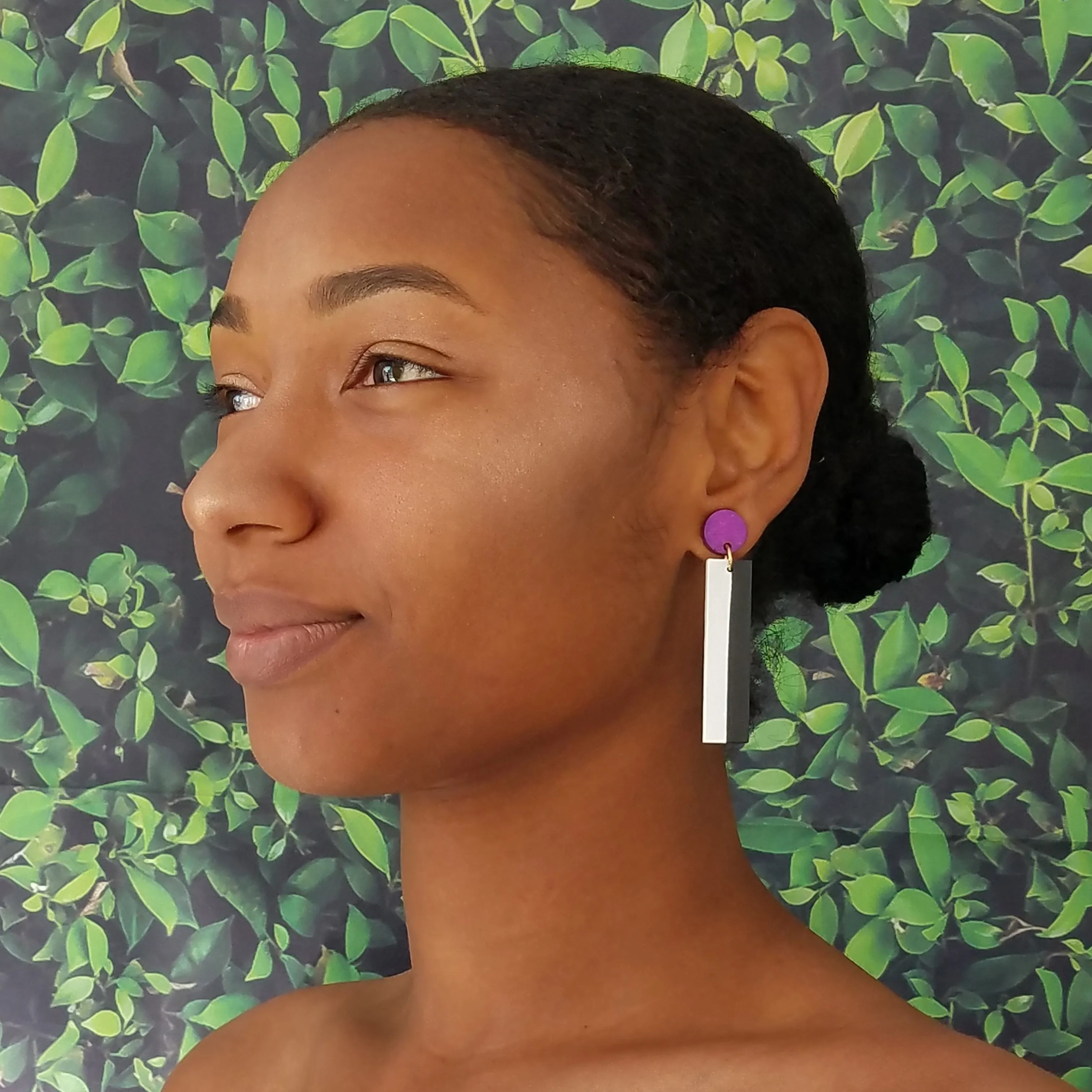 EXCLAMATION EARRINGS | PASSION FRUIT