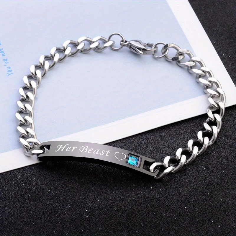 Explosive Style Couple Bracelet Japanese Version Student Bracelet