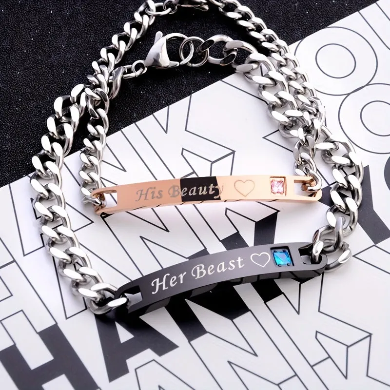 Explosive Style Couple Bracelet Japanese Version Student Bracelet