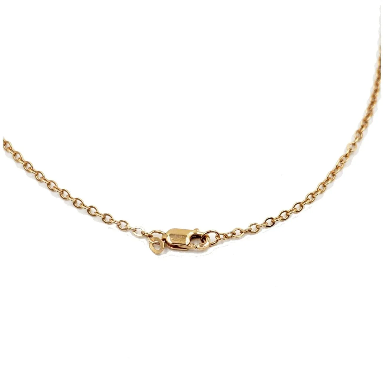 Faberge 18K Rose Gold Egg Diamond Pendant