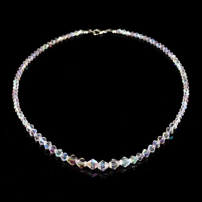 Fashion Summer Square Crystals Link Chain Stretch Charm Bracelets For Women Adjustable Party Jewelry Style