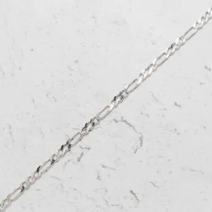 Figaro Chain Necklace in 14k Gold