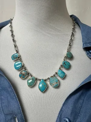 Frederico 9 Stone Necklace