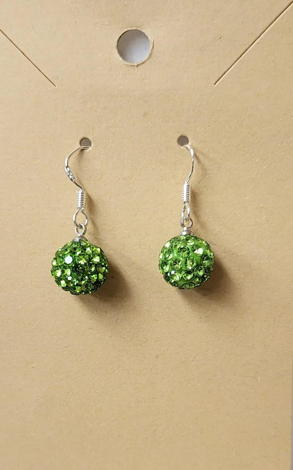 French Hook Disco Ball Earrings