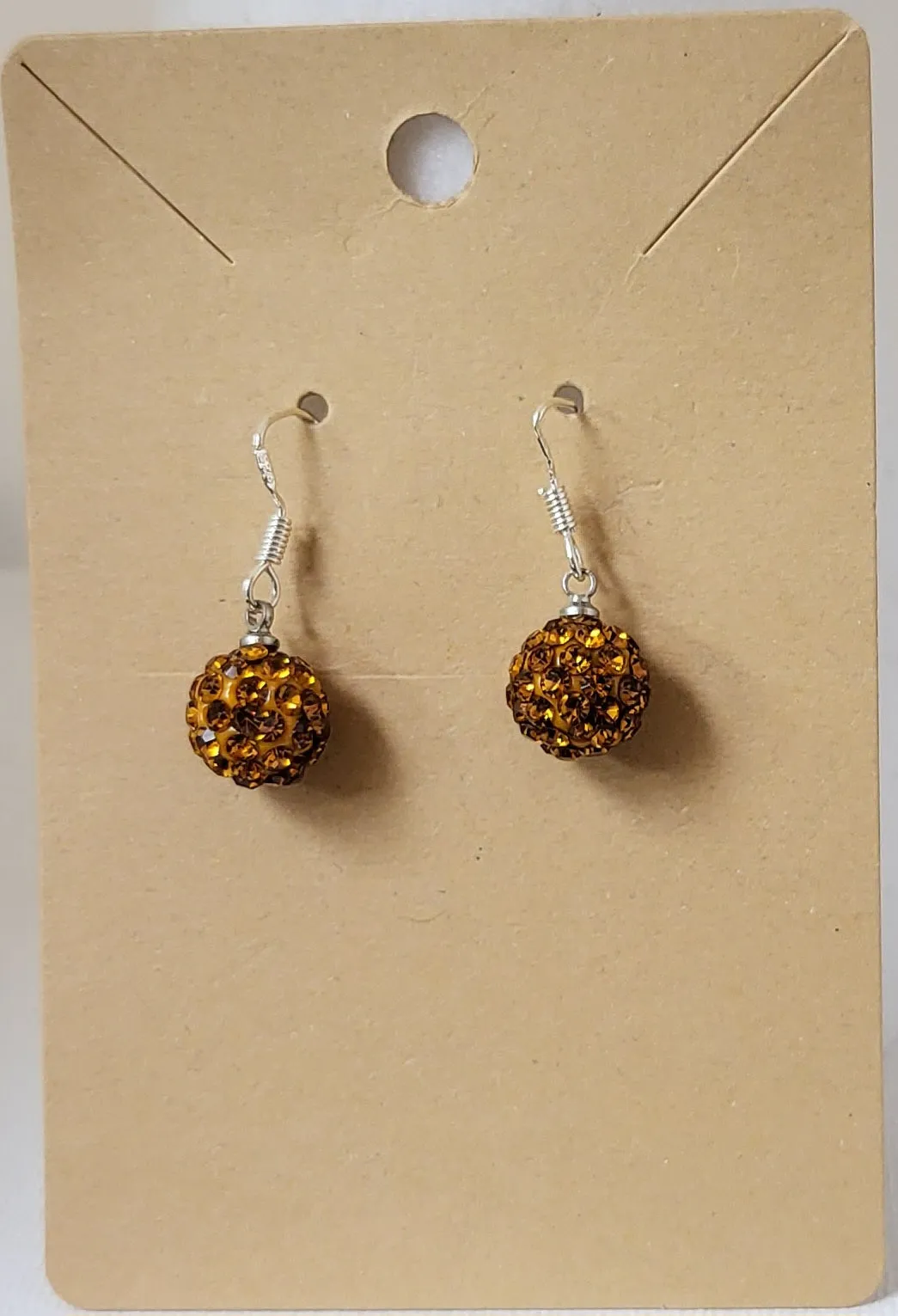French Hook Disco Ball Earrings