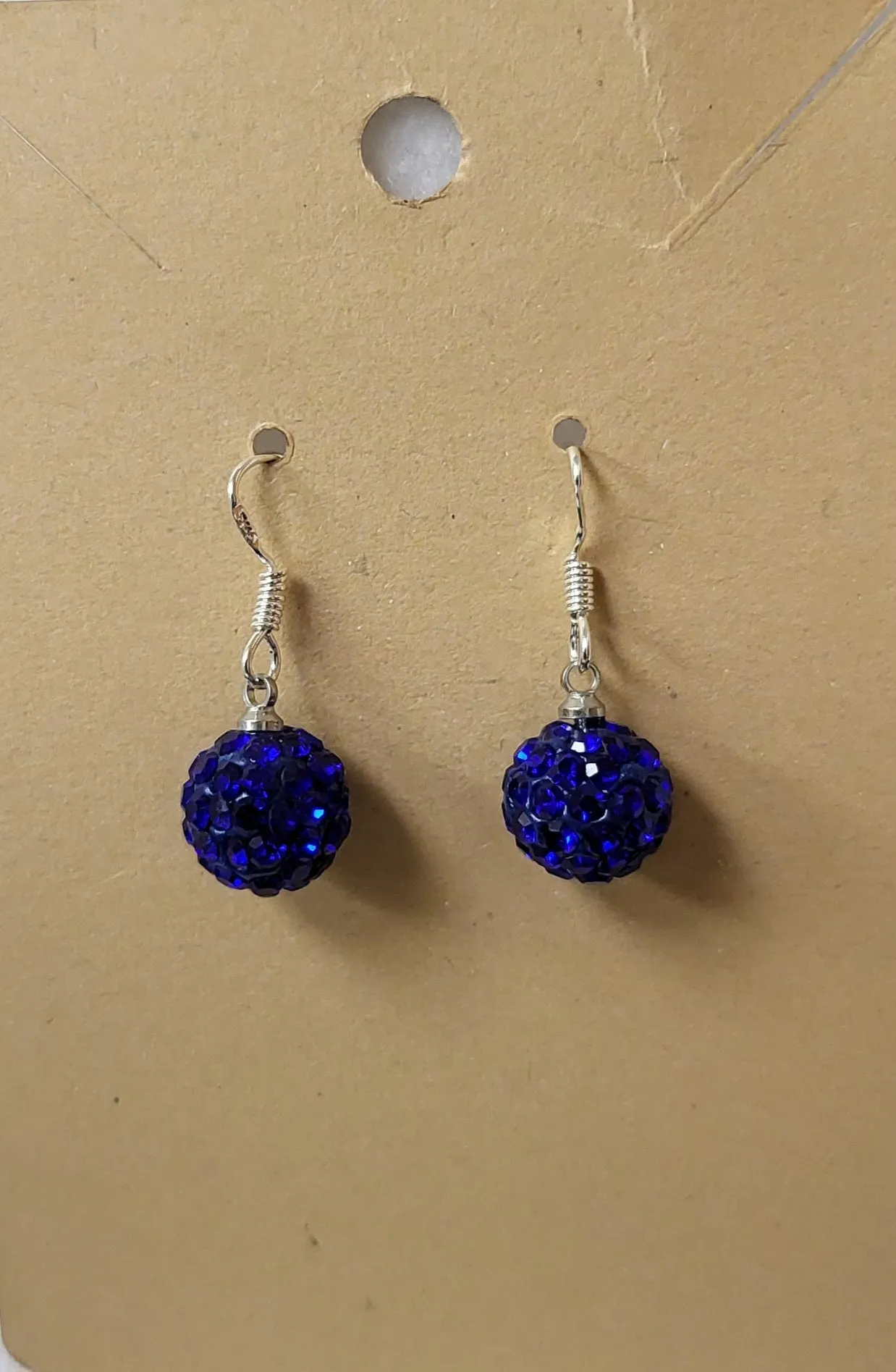 French Hook Disco Ball Earrings