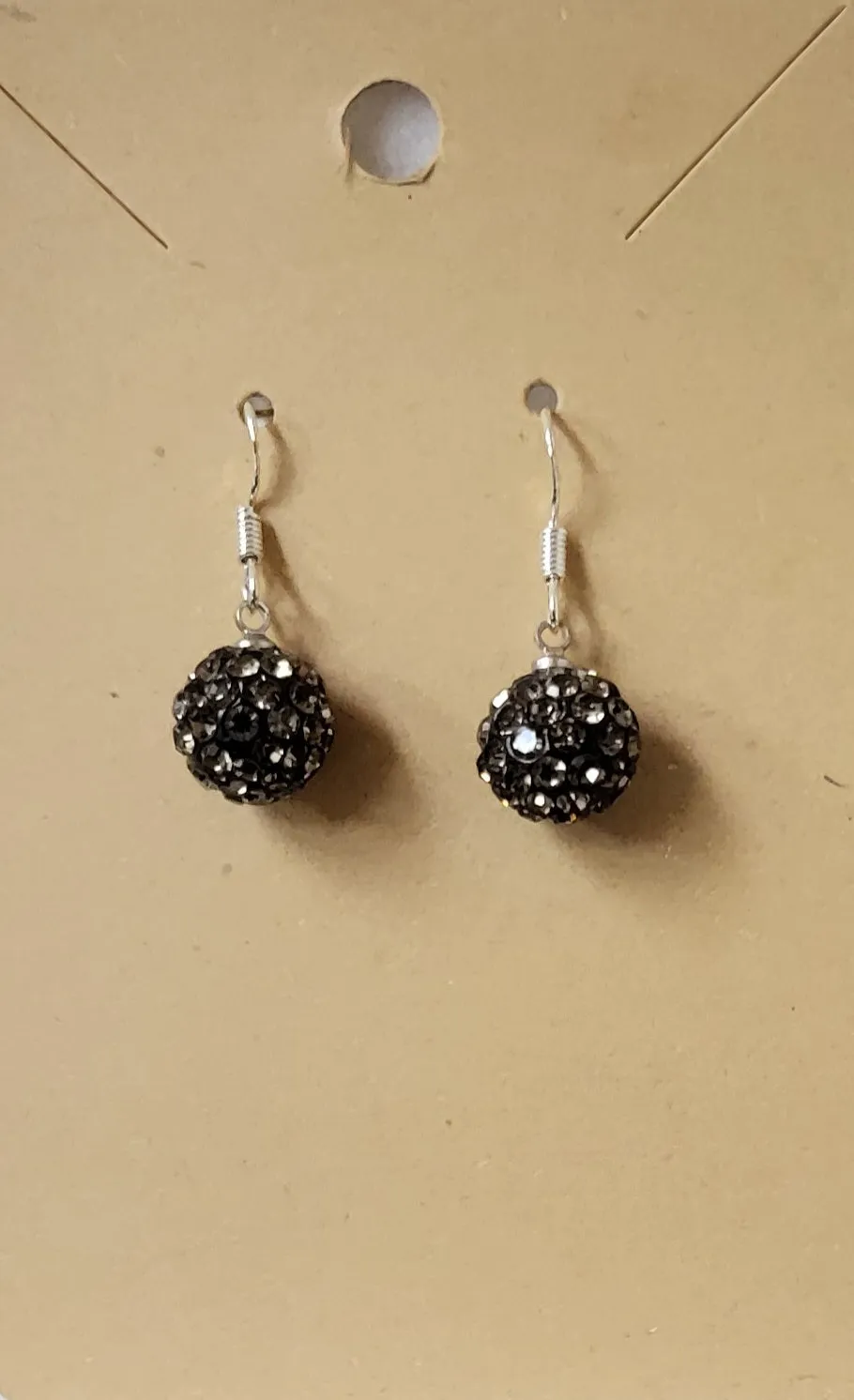 French Hook Disco Ball Earrings