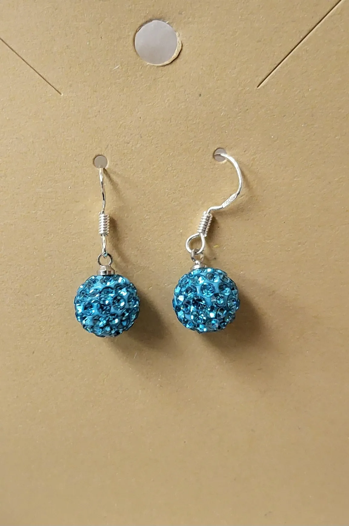 French Hook Disco Ball Earrings