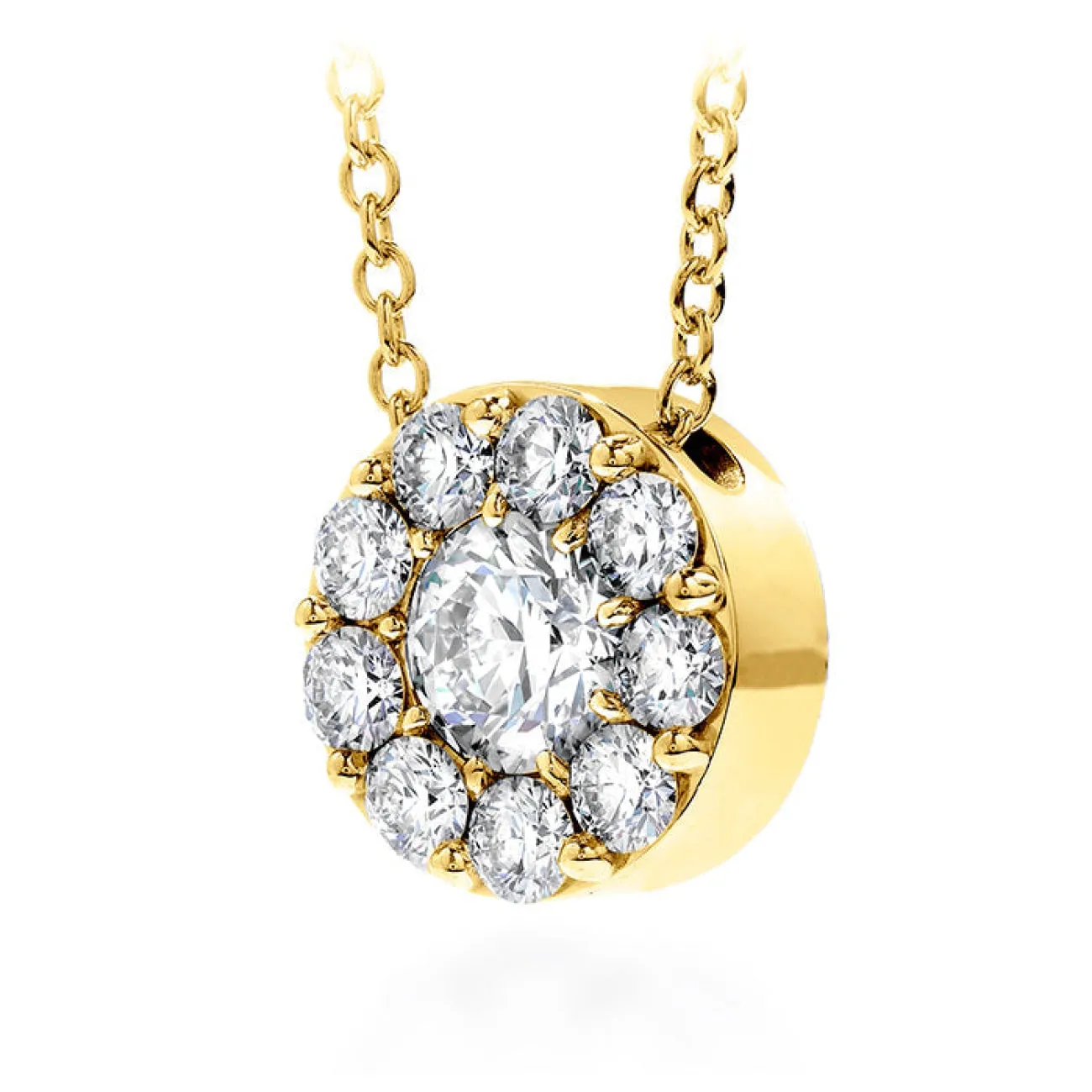 Fulfillment 18K Yellow Gold 0.70 ct Diamond Pendant Necklace