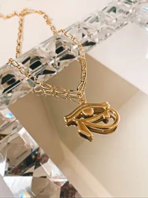Gold Eye of Horus Chain