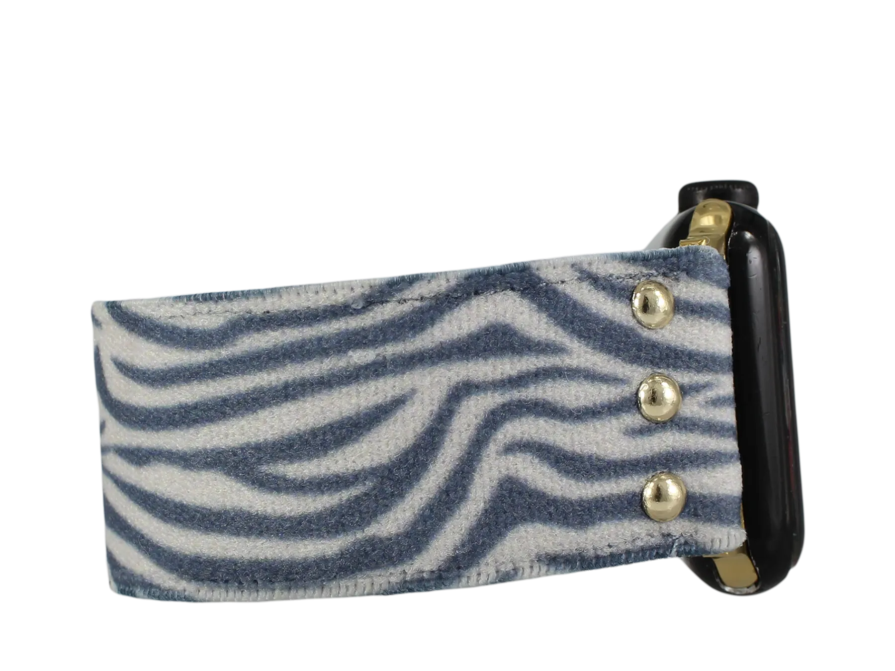 Grey Zebra Apple Watch Band