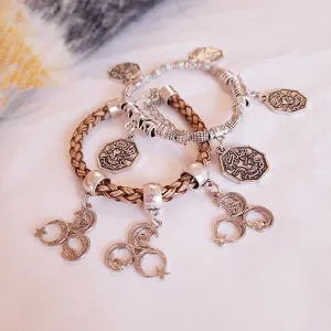Half Moon Bracelets Set