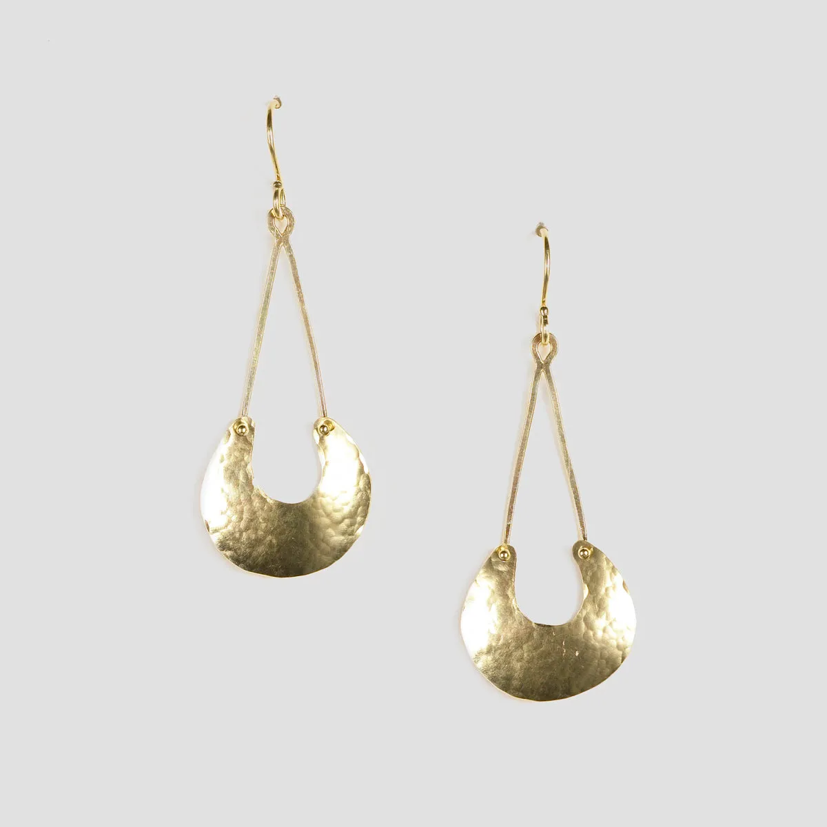 Hammered Oshun, Large, 19k Gold