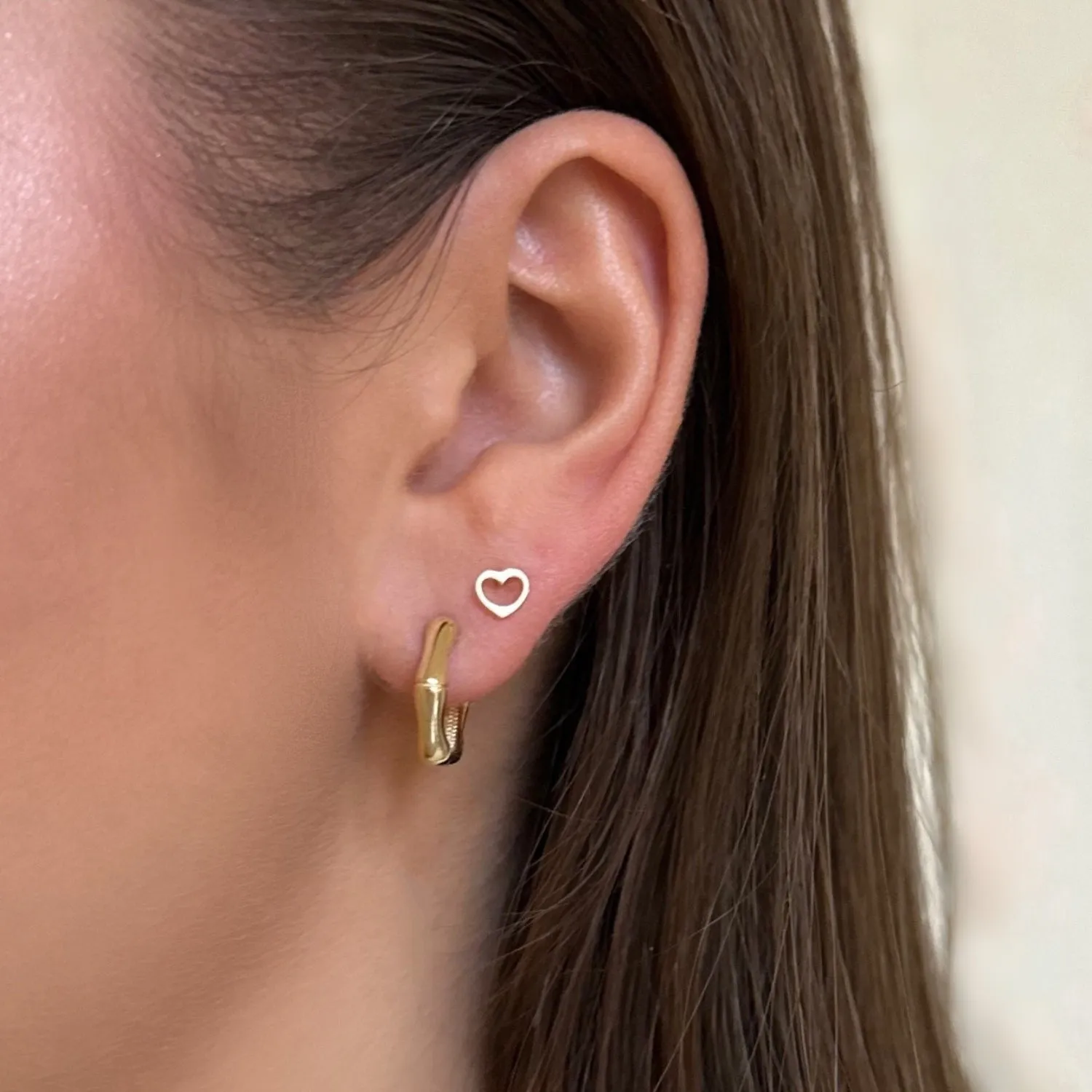 Heart Studs