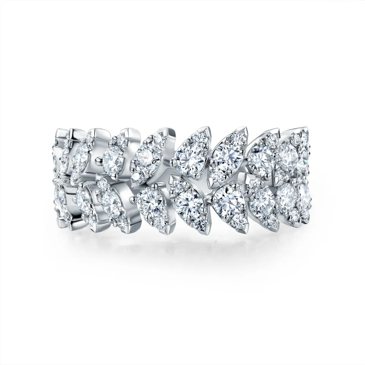 Hearts On Fire Aerial Double Dewdrop Ring