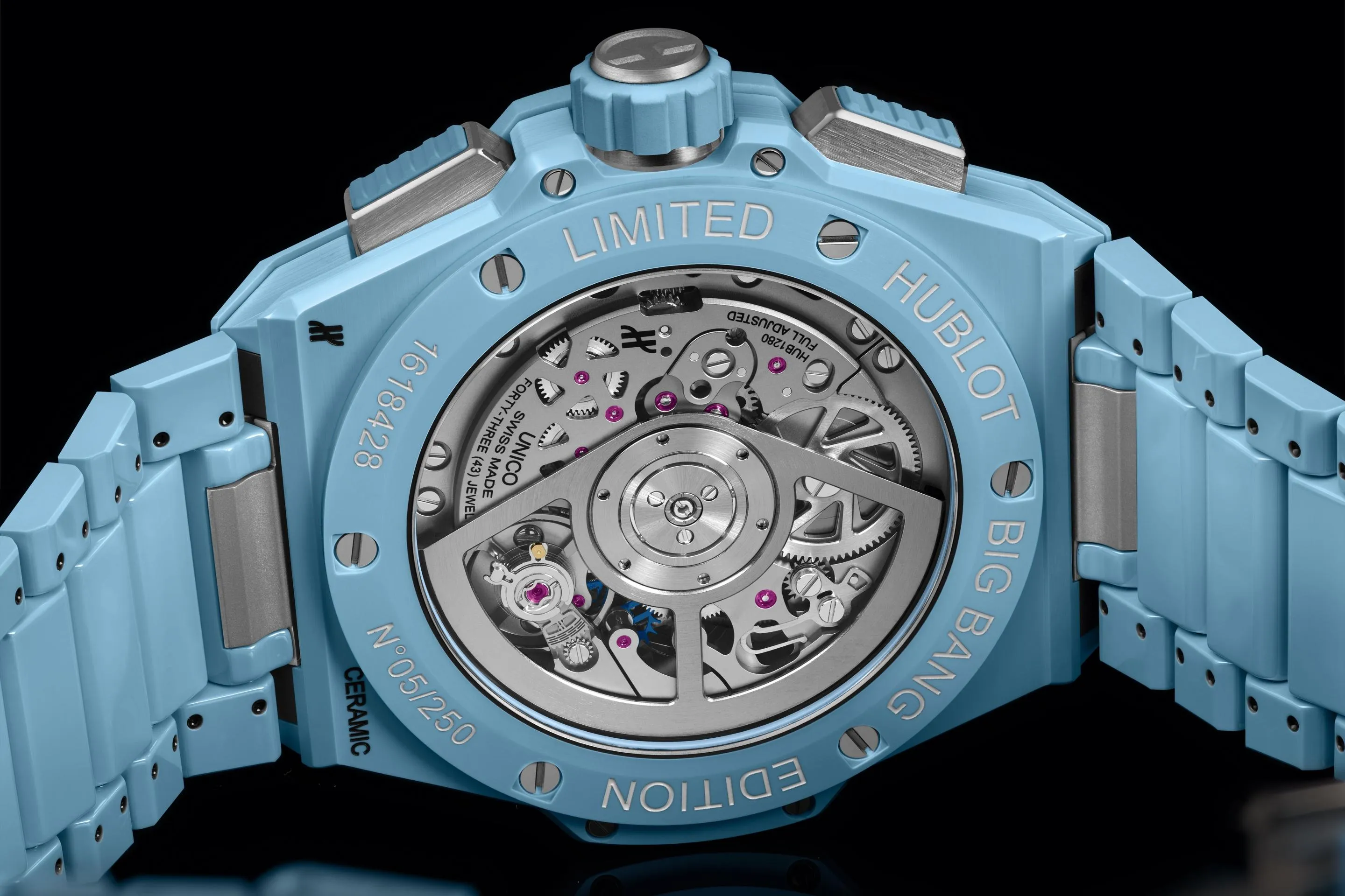 Hublot Big Bang INTEGRATED SKY BLUE CERAMIC, 42mm, Ref# 451.EX.5120.EX, Unworn 2024