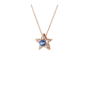 Istanbul Pendant Sapphire - Diamonds