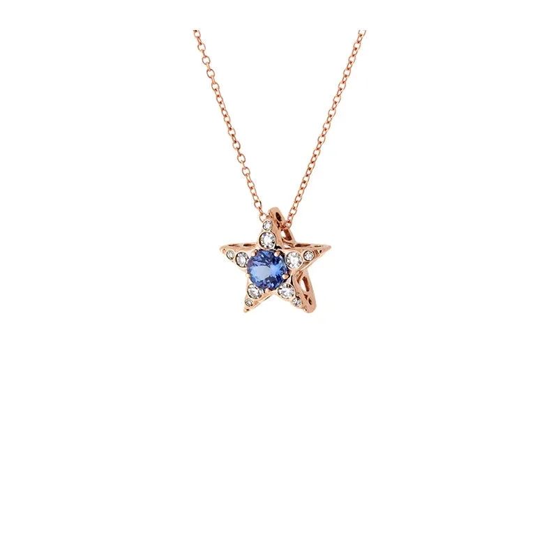Istanbul Pendant Sapphire - Diamonds