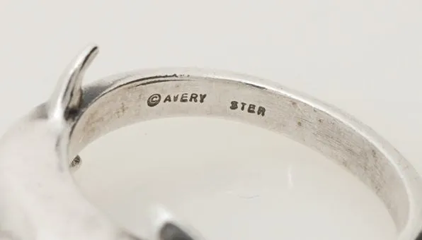 James Avery Single Dolphin Ring in Sterling Silver
