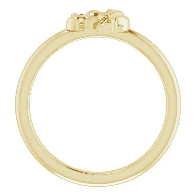 JDSP52352 - YOUTH UNICORN RING