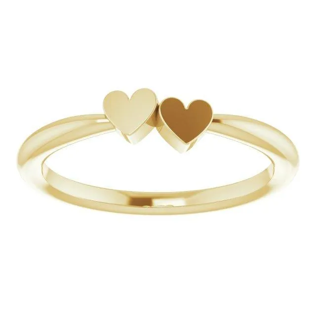 JDSP57702 - ENGRAVABLE HEART RING