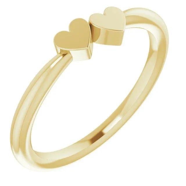 JDSP57702 - ENGRAVABLE HEART RING