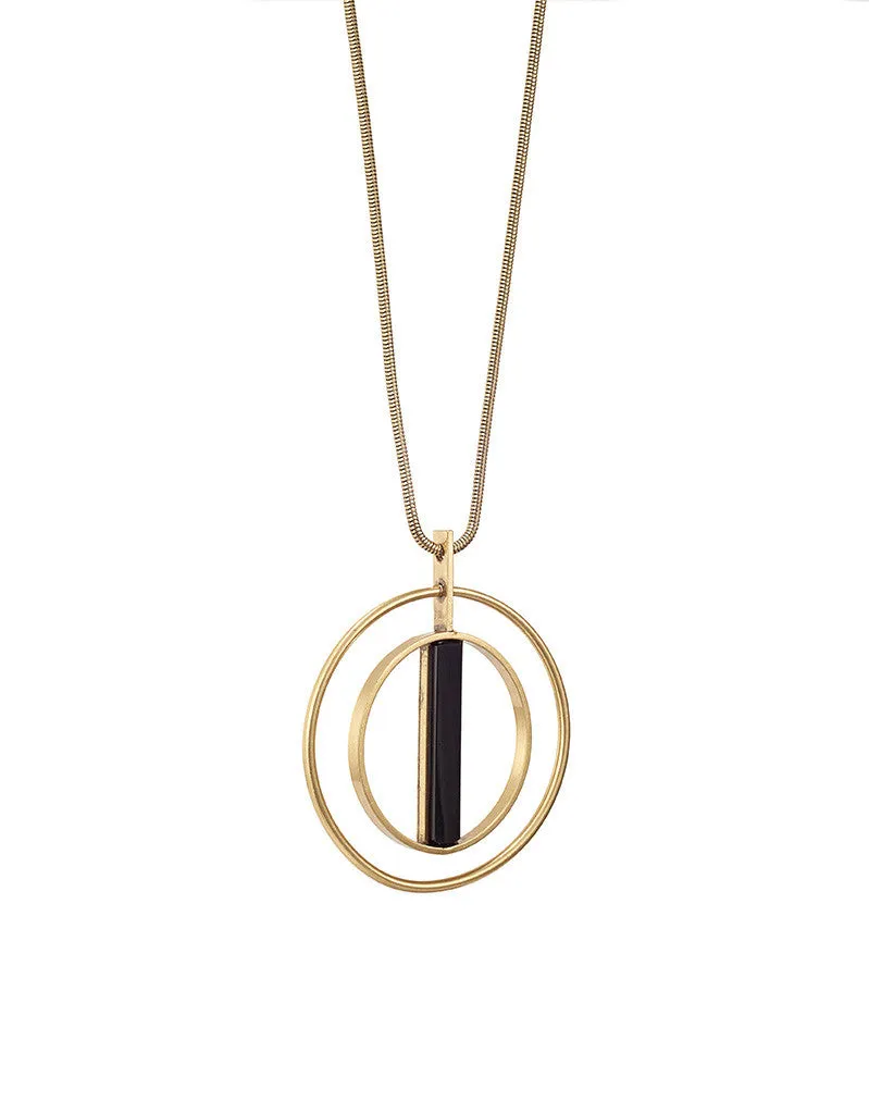 Jenny Bird Lennox Pendant in Gold