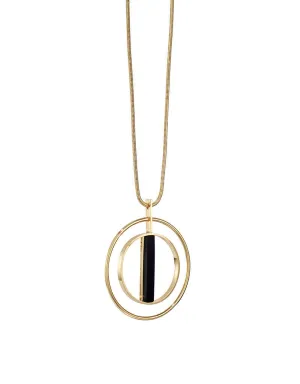 Jenny Bird Lennox Pendant in High Polish Gold
