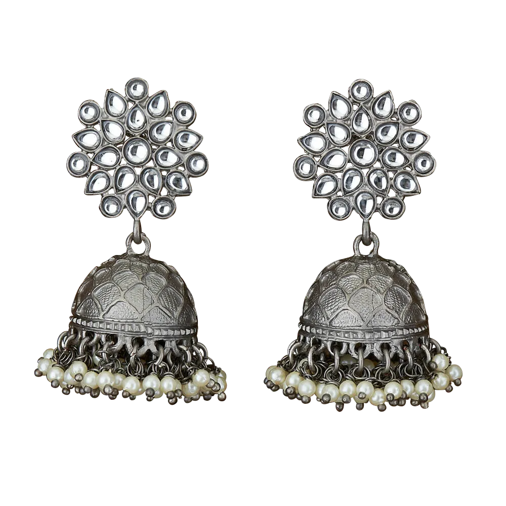 Kala Jhumka Earrings