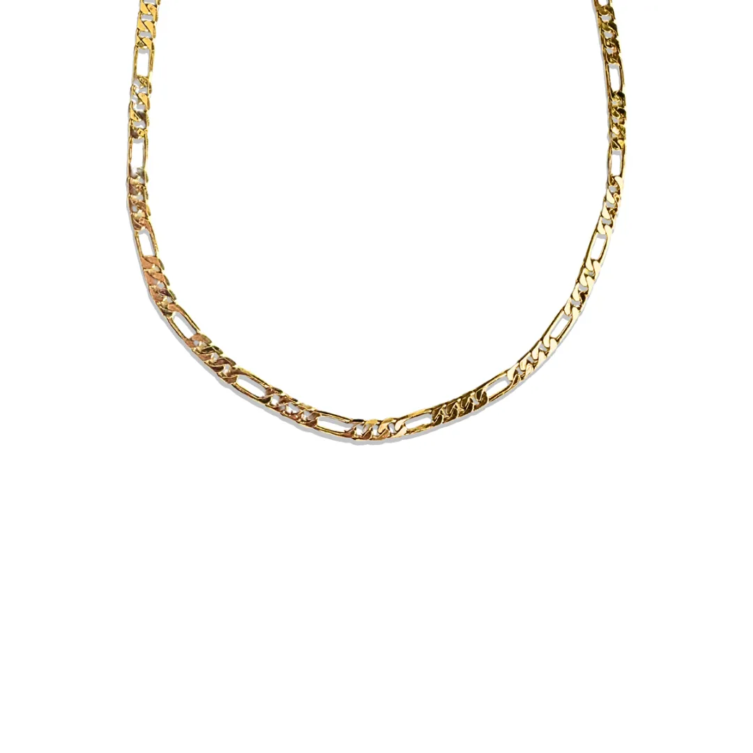 Kira Gold Figaro Chain Choker
