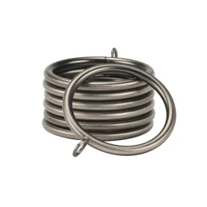 Kirsch Designer Metal Standard Rings for Drapery Rod Pole - Various Colors / Sizes
