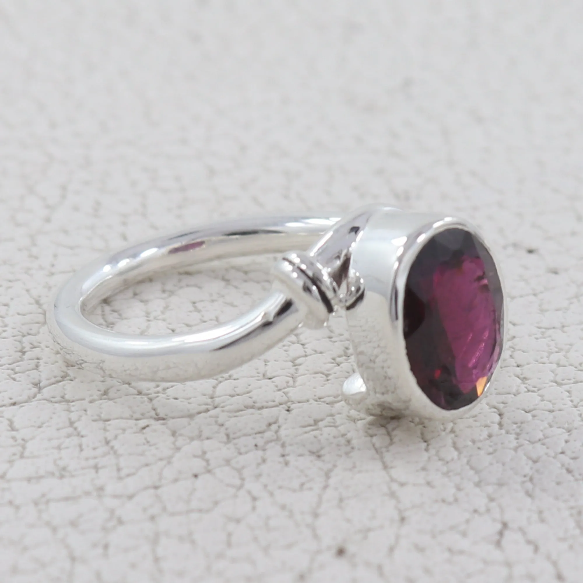 Labradorite Gemstone Sterling Silver Designer Ring Jewelry