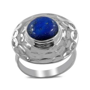 Lapis Lazuli Designer 925 Sterling Silver Ring