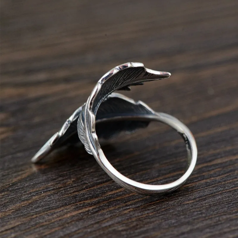 Leaf Open Rings