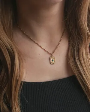 Leanne Turquoise Stone Necklace