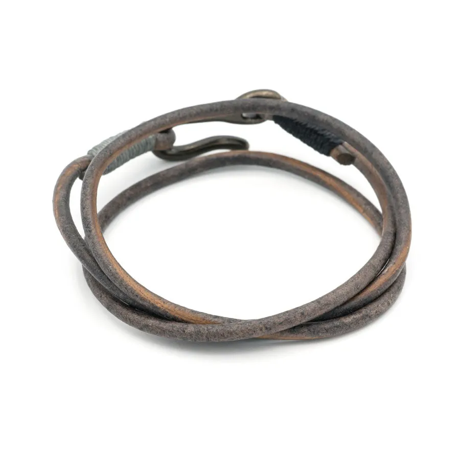 Leather Triple Wrap