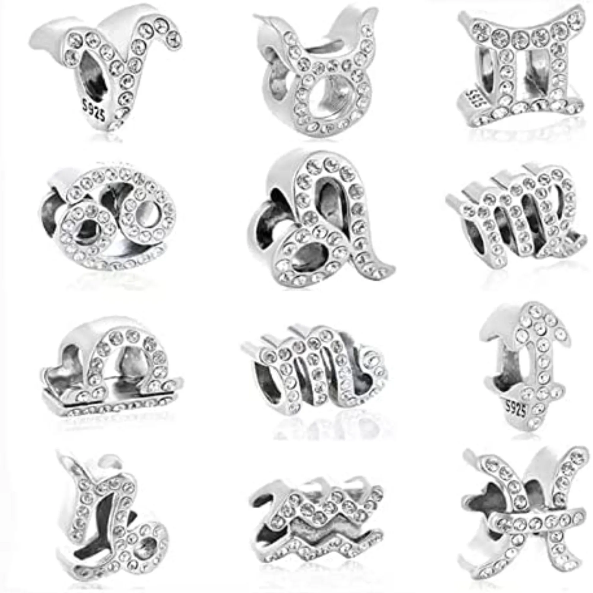 Leo Zodiac Sign Bead Charm