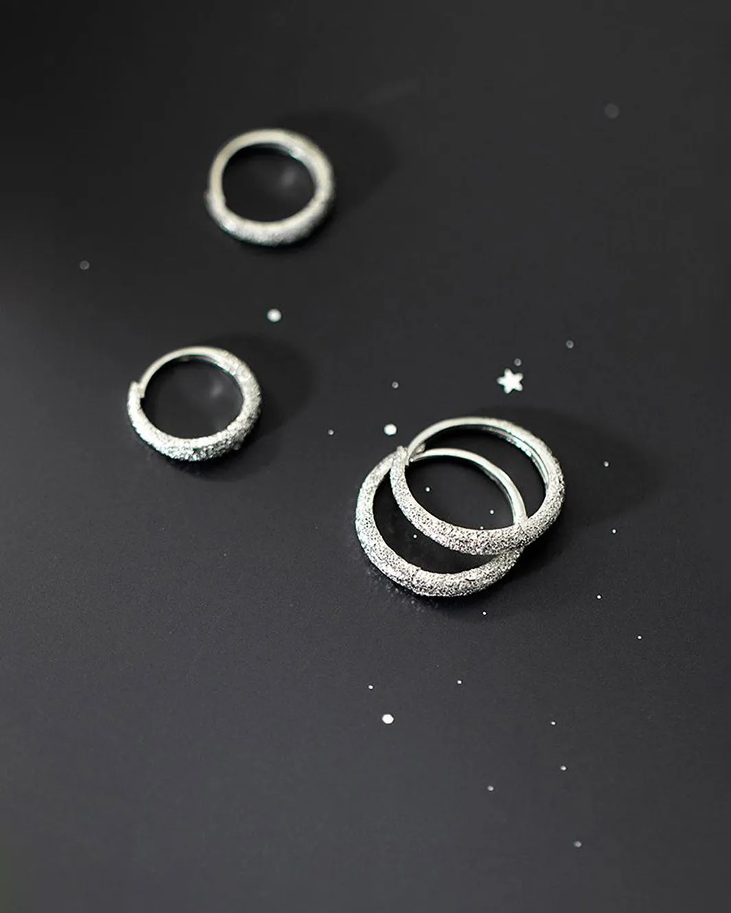 Lexi Sparkling Hoop Earrings