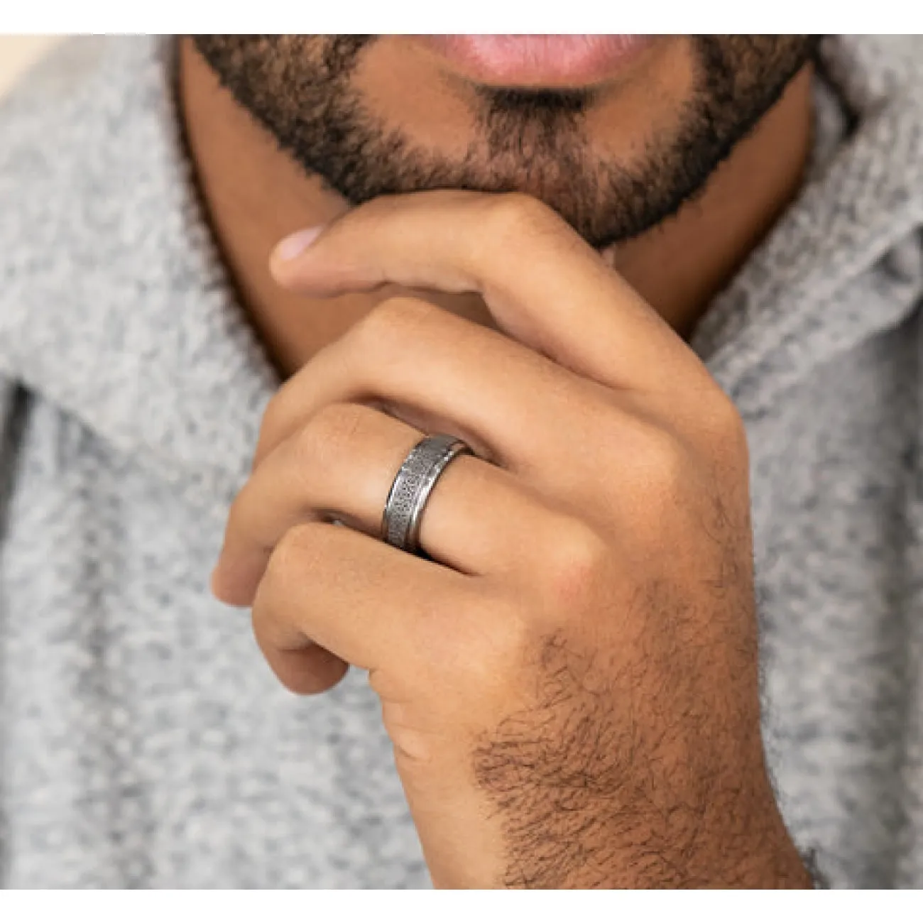 Limerick Tantalum Comfort Fit 7.0 Wedding Band Ring