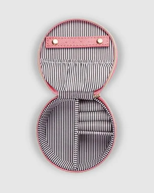 LOUENHIDE Sisco Lizard Jewellery Box - Dark Blush