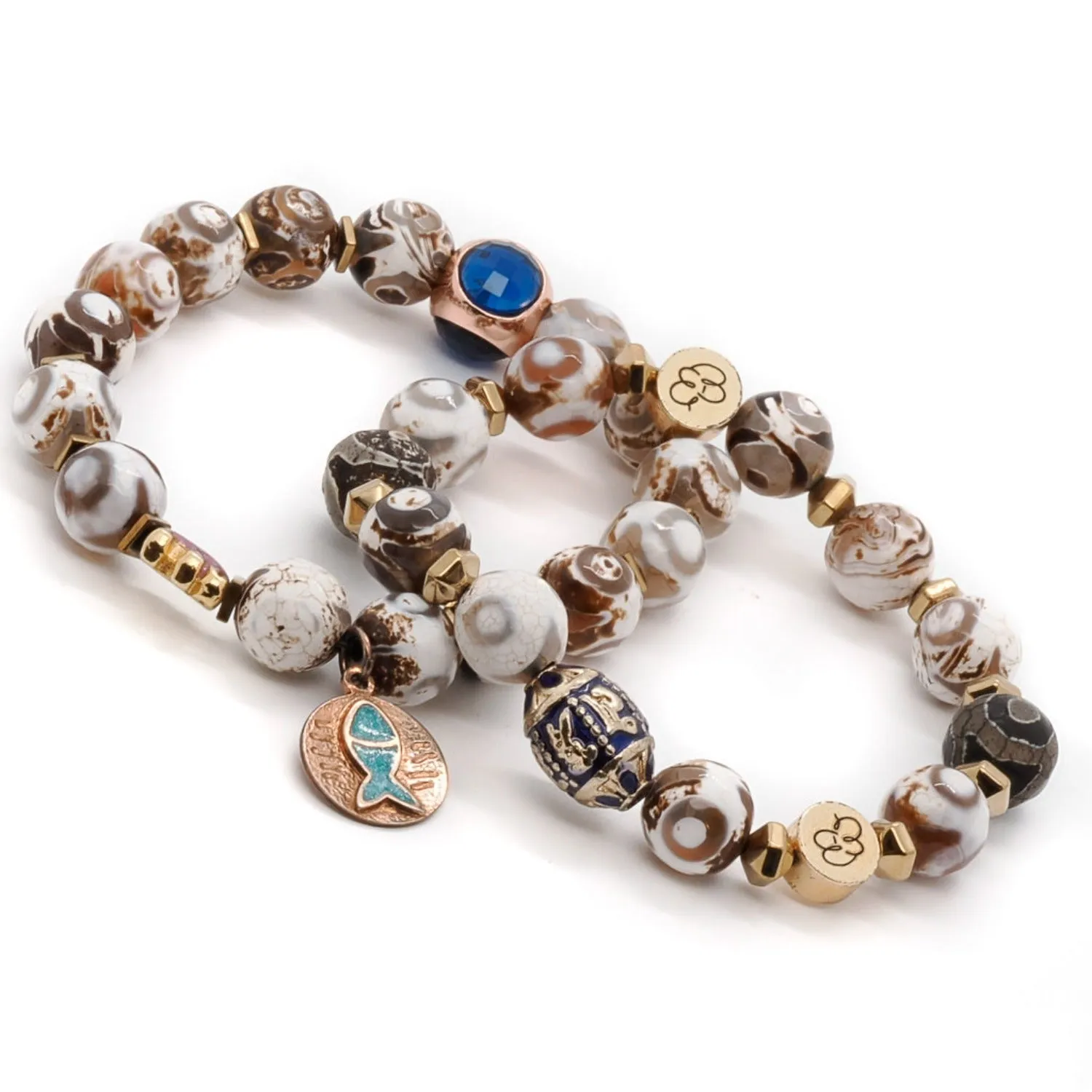 Lucky Fish Bracelet Set