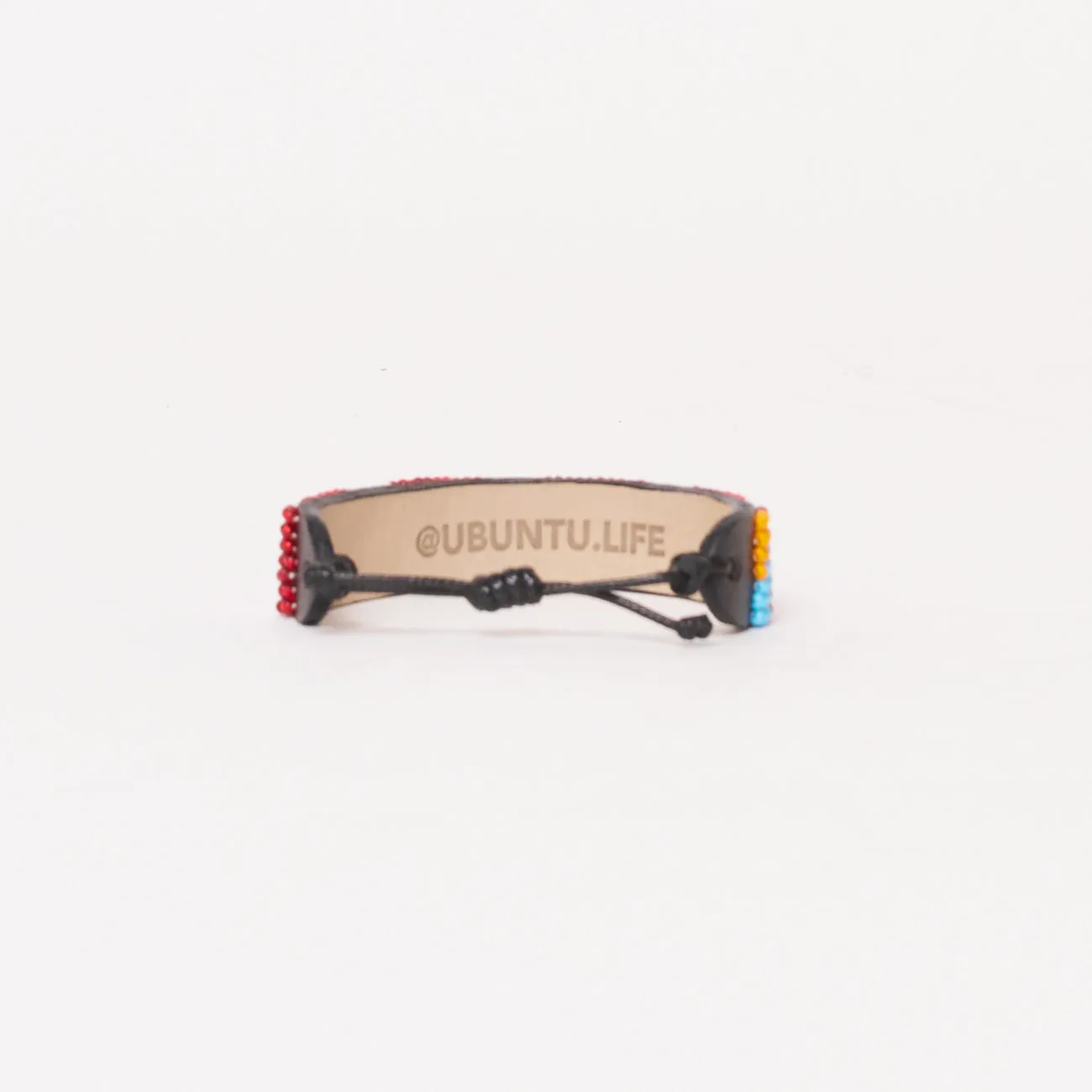 Mara Bracelet - Red Candy Stripe
