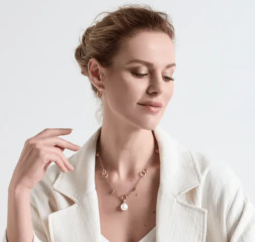 Marco Bicego 18K Yellow Gold Jaipur Link Charm Necklace