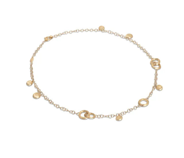 Marco Bicego 18K Yellow Gold Jaipur Link Charm Necklace