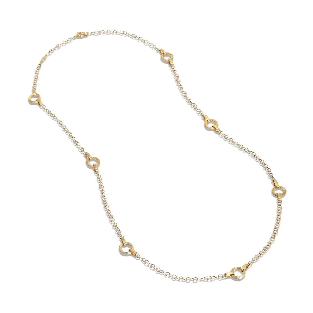 Marco Bicego 18K Yellow Gold Jaipur Station Link Necklace