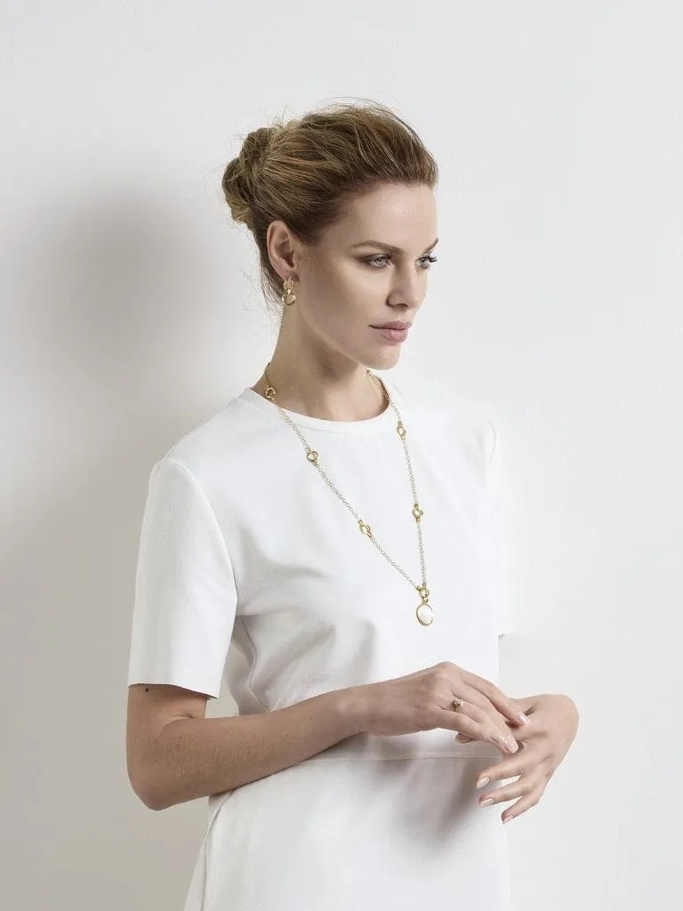 Marco Bicego 18K Yellow Gold Jaipur Station Link Necklace
