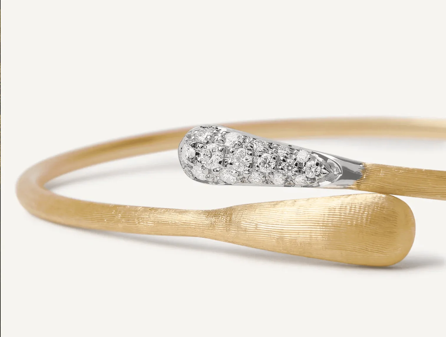 Marco Bicego 18k Yellow Gold Lucia Diamond Bangle