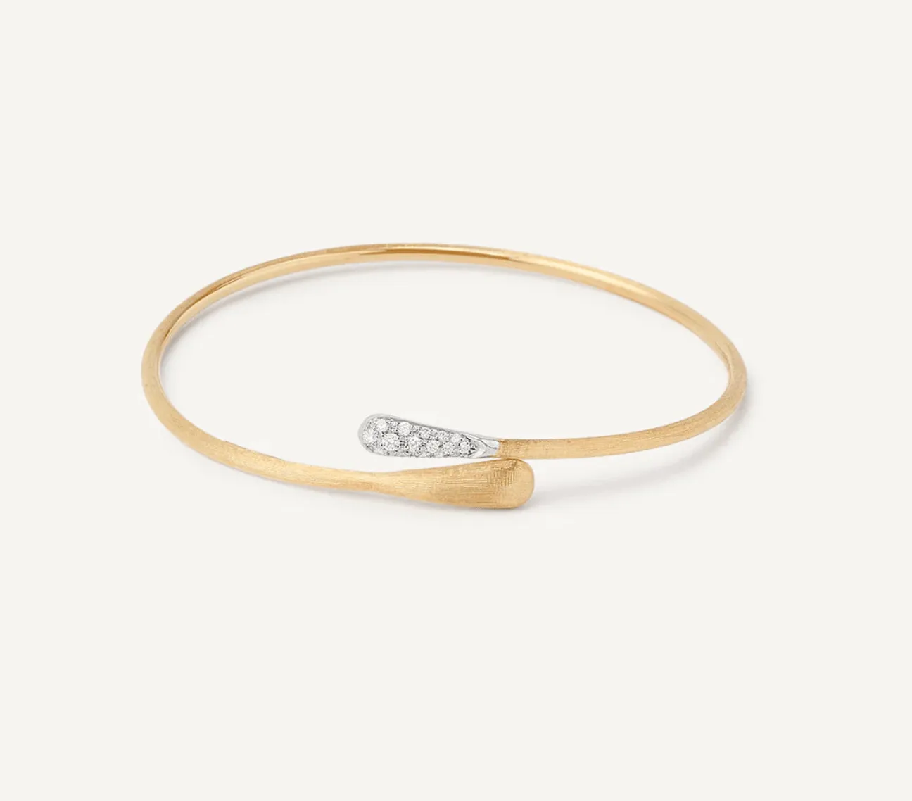 Marco Bicego 18k Yellow Gold Lucia Diamond Bangle