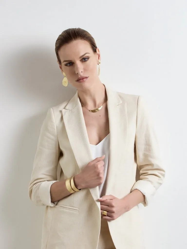 Marco Bicego 18K Yellow Gold Lunaria Half Collar Necklace